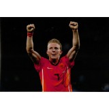 Dirk Kuyt Signed 8x10 Holland Photograph